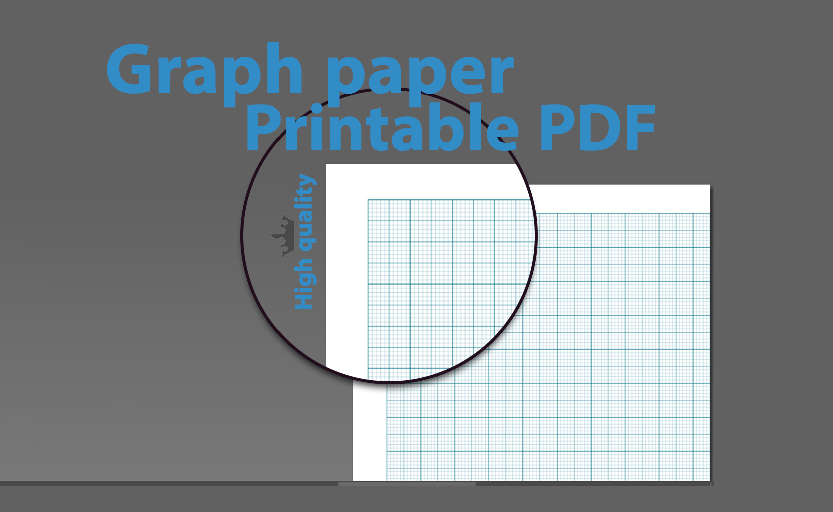 graph paper printable pdf a4 in 1 mm blue